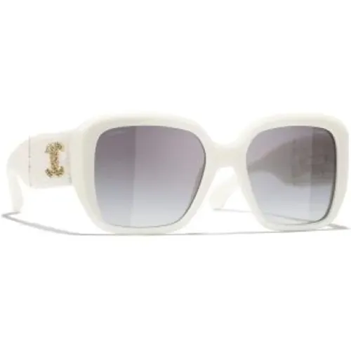 Stilvolle Sonnenbrille für den täglichen Gebrauch , Damen, Größe: 55 MM - Chanel - Modalova