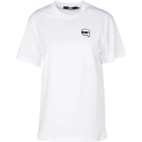 T-Shirts , Damen, Größe: S - Karl Lagerfeld - Modalova