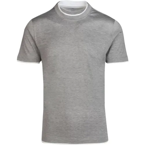 Italienische T-Shirt Kollektion - BRUNELLO CUCINELLI - Modalova