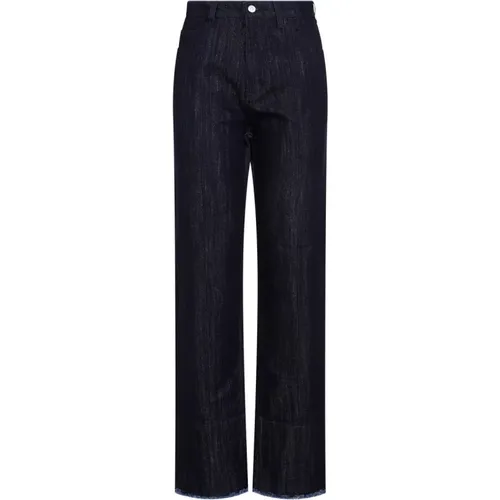 Blaue High Waist Tapered Jeans , Damen, Größe: W27 - Victoria Beckham - Modalova