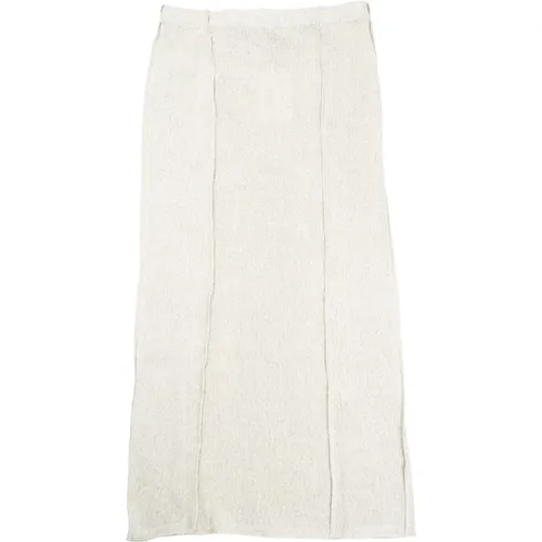 Long Knit Panel Skirt , female, Sizes: L, S - Siedrés - Modalova