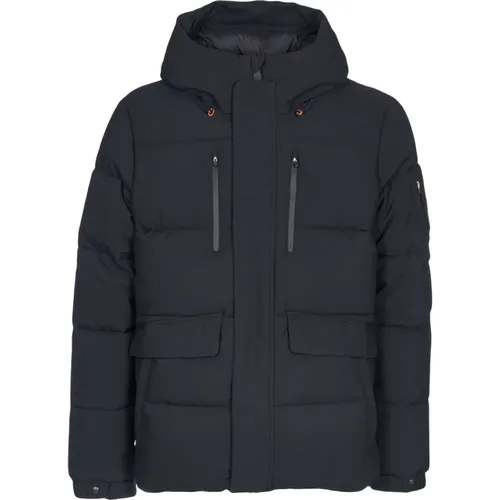 Arctic Line Jacket with Hood , male, Sizes: 2XL, S/M, XL - Save The Duck - Modalova