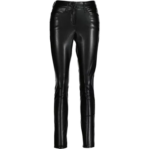Leather Trousers , female, Sizes: 2XL, S, M - CAMBIO - Modalova