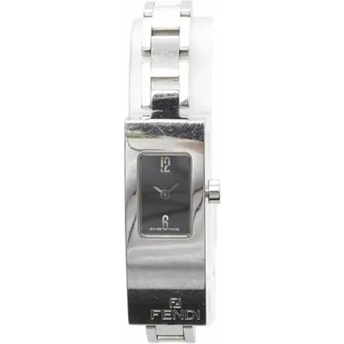 Pre-owned stainless steel Fendi watch , female, Sizes: ONE SIZE - Fendi Vintage - Modalova