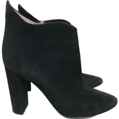 Pre-owned Suede boots , female, Sizes: 3 UK - Chloé Pre-owned - Modalova