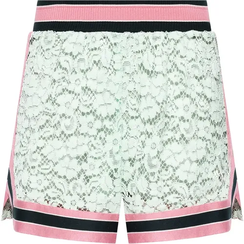 Lace shorts , female, Sizes: XS, S, 2XS - Dolce & Gabbana - Modalova