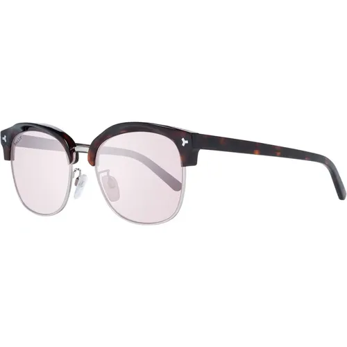 Braune Unisex-Sonnenbrille Oval Verspiegelt - Bally - Modalova