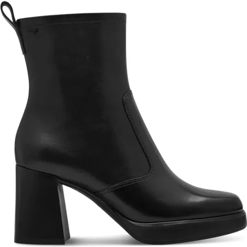 Heeled Ankle Boots for Women , female, Sizes: 3 UK, 4 UK, 6 UK, 5 UK, 8 UK, 7 UK - tamaris - Modalova