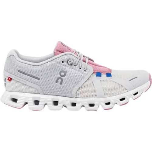 Cloud 5 PU Sneakers for Women , female, Sizes: 7 UK, 7 1/2 UK, 4 UK, 4 1/2 UK, 8 UK, 5 1/2 UK, 9 UK, 5 UK, 6 UK - ON Running - Modalova