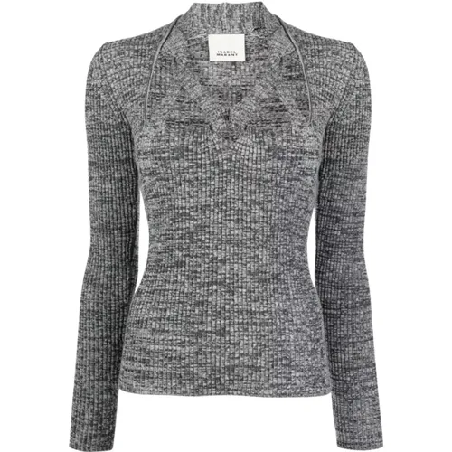 Grauer Strickpullover Zoria - Isabel marant - Modalova