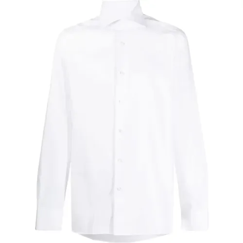 Cotton Dress Shirt , male, Sizes: M, XL - Ermenegildo Zegna - Modalova