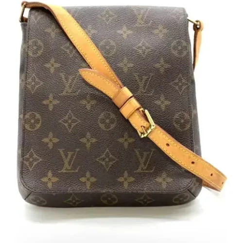 Pre-owned Leather shoulder-bags , female, Sizes: ONE SIZE - Louis Vuitton Vintage - Modalova