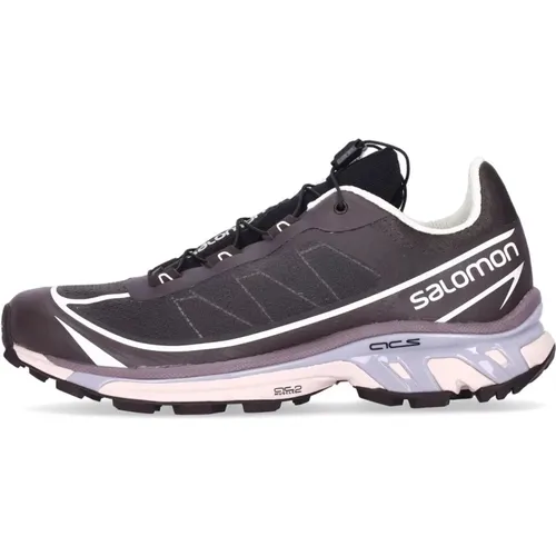 Xt-6 Low-Top Sneaker Schiefer/Schokoladenpflaume - Salomon - Modalova