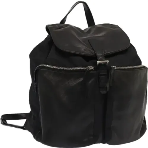 Pre-owned Leather backpacks , female, Sizes: ONE SIZE - Prada Vintage - Modalova