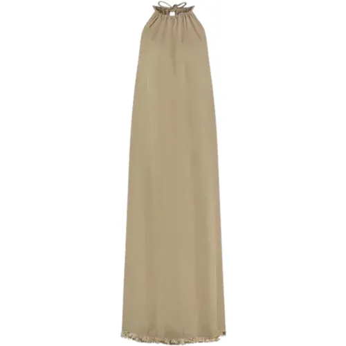 Adalyn Camel Dress , female, Sizes: S, L, M, XL - Nukus - Modalova