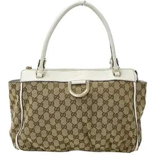 Pre-owned Canvas gucci-bags , female, Sizes: ONE SIZE - Gucci Vintage - Modalova