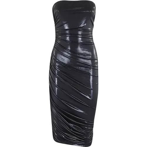 Elegant Diana Dress to Knee , female, Sizes: S, XS, M - Norma Kamali - Modalova