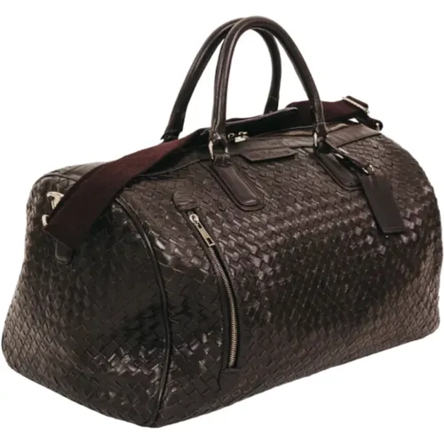 Leather Travel Duffle Bag , male, Sizes: ONE SIZE - The Jack Leathers - Modalova