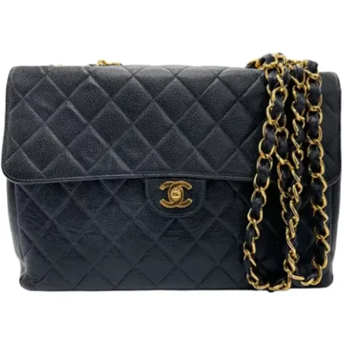 Pre-owned Leather chanel-bags , female, Sizes: ONE SIZE - Chanel Vintage - Modalova