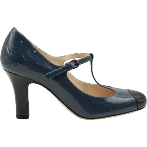 Pre-owned Leather Mary Jane Pumps , female, Sizes: 2 1/2 UK - Bottega Veneta Vintage - Modalova