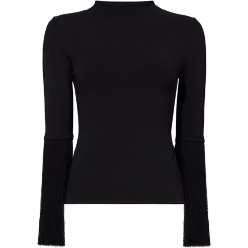 Matte viscose knit sweater , female, Sizes: L, XS, M, S - Proenza Schouler - Modalova