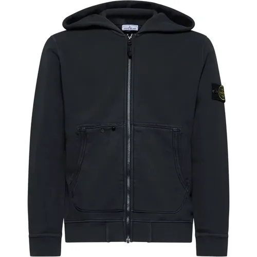 Graue Pullover Kollektion , Herren, Größe: L - Stone Island - Modalova