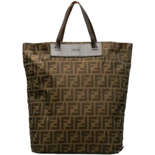 Pre-owned Canvas totes , female, Sizes: ONE SIZE - Fendi Vintage - Modalova