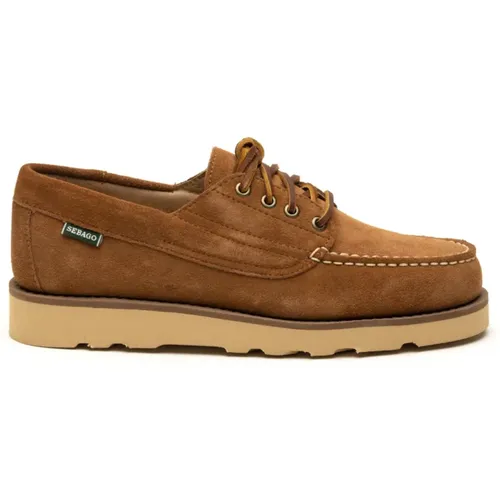 Suede Askookfiled Stilvolle Schuhe , Herren, Größe: 43 EU - Sebago - Modalova