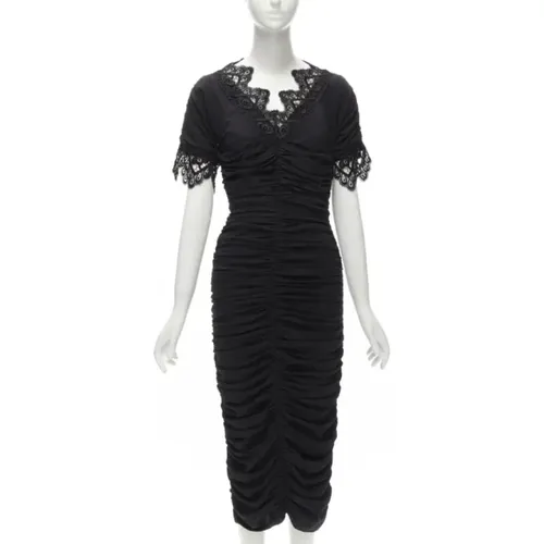 Pre-owned Silk dresses , female, Sizes: 3XL - Dolce & Gabbana Pre-owned - Modalova