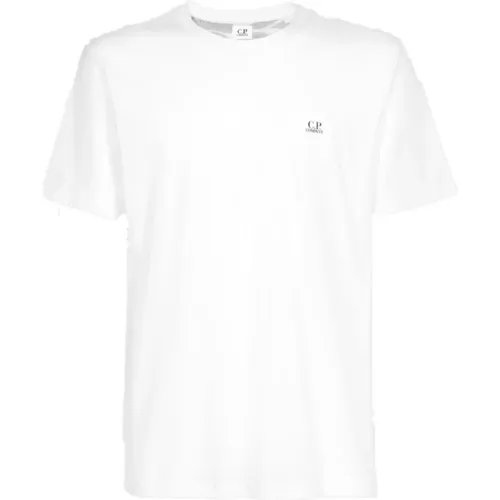 Gauze Jersey Goggle T-shirt , Herren, Größe: M - C.P. Company - Modalova