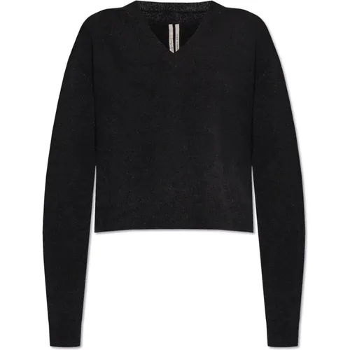 Tommy Sweater , Damen, Größe: M - Rick Owens - Modalova