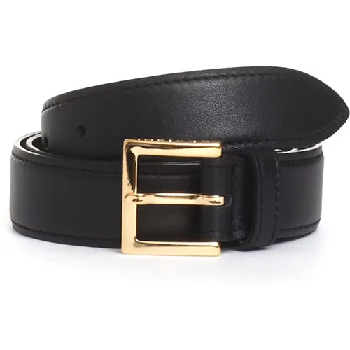 Square Buckle Leather Belt , female, Sizes: 95 CM, 85 CM - Orciani - Modalova