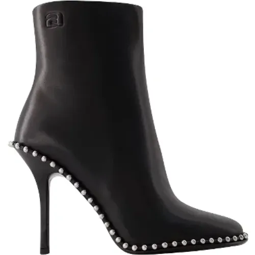 Leather boots , female, Sizes: 7 UK - alexander wang - Modalova