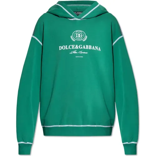 Kapuzenpullover , Herren, Größe: M - Dolce & Gabbana - Modalova