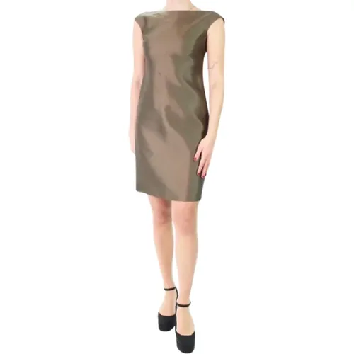 Pre-owned Wolle dresses - Gucci Vintage - Modalova