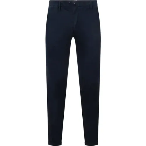 Slim Fit Chino Trousers , male, Sizes: W30 - Re-Hash - Modalova