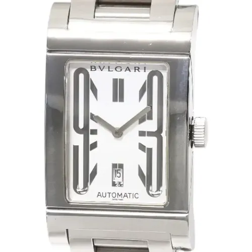 Pre-owned Metal watches , male, Sizes: ONE SIZE - Bvlgari Vintage - Modalova