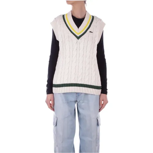 Sweaters , female, Sizes: S, L, M - Lacoste - Modalova