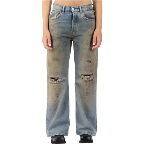 Blaue Denim Jeans , Damen, Größe: W28 - Acne Studios - Modalova