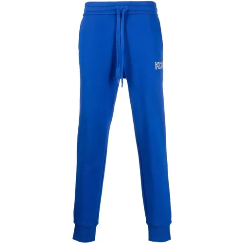 Blaue Casual Fitness Jogger Hose , Herren, Größe: XL - Michael Kors - Modalova