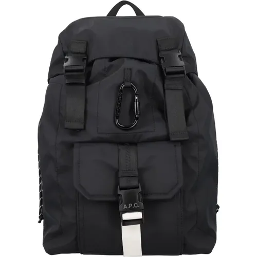 Backpack , male, Sizes: ONE SIZE - A.p.c. - Modalova
