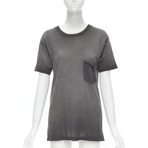 Pre-owned Cotton tops , female, Sizes: XS - Saint Laurent Vintage - Modalova