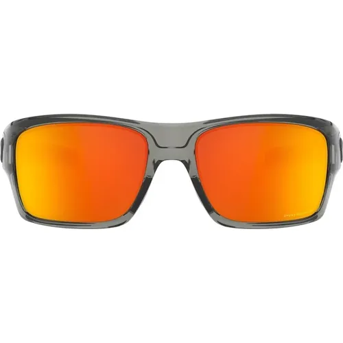 Translucent Grey Rectangle Sunglasses Prizm™ Lenses , unisex, Sizes: ONE SIZE - Oakley - Modalova