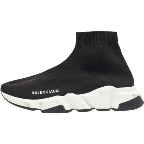 Pre-owned Stoff sneakers - Balenciaga Vintage - Modalova