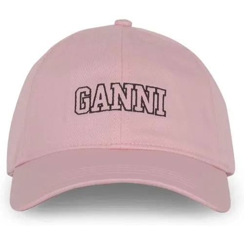 Stylish Cap Hat Collection , female, Sizes: ONE SIZE - Ganni - Modalova