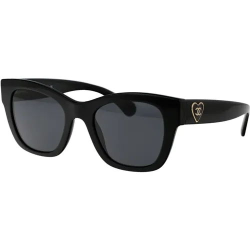 Stylish Sunglasses with Model 0Ch5478 , female, Sizes: 51 MM - Chanel - Modalova