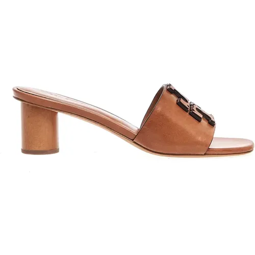Elegant Leather Sandals , female, Sizes: 3 UK - TORY BURCH - Modalova