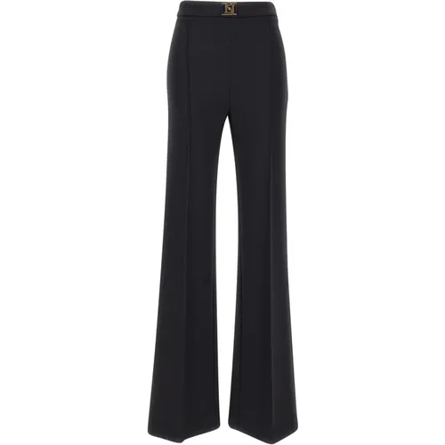 Trousers by , female, Sizes: L, XS, M, XL - Elisabetta Franchi - Modalova