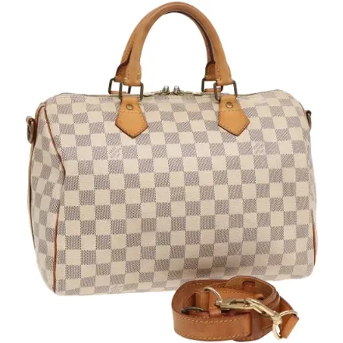 Pre-owned Canvas handbags , female, Sizes: ONE SIZE - Louis Vuitton Vintage - Modalova