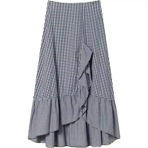 Midi Skirt , female, Sizes: S, M, XS, 2XS - Actitude - Modalova